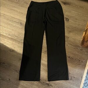 Black Wide-Leg workout leggings.never warn.